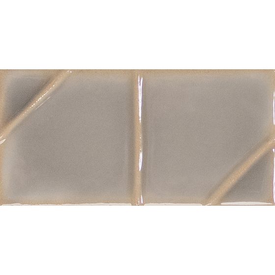 Настенная плитка Wow (Вау) Yoko Origami Pewter 6.25x12.5 см