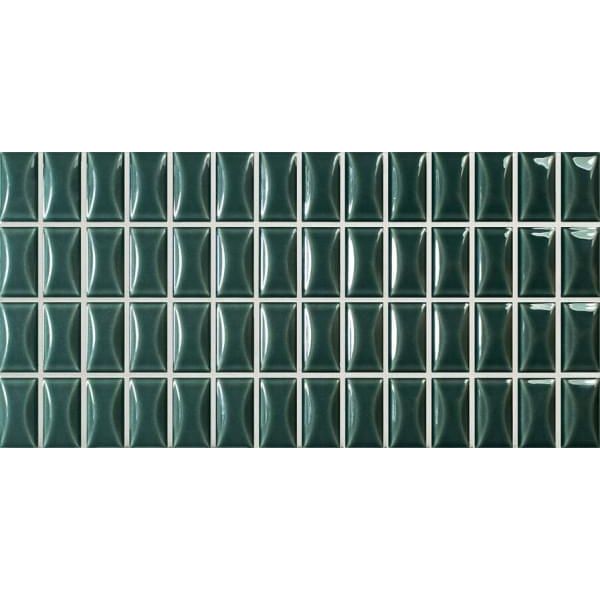 Керамическая плитка Wow (Вау) 3D Bars Bevel Emerald Gloss 12,5x25 см