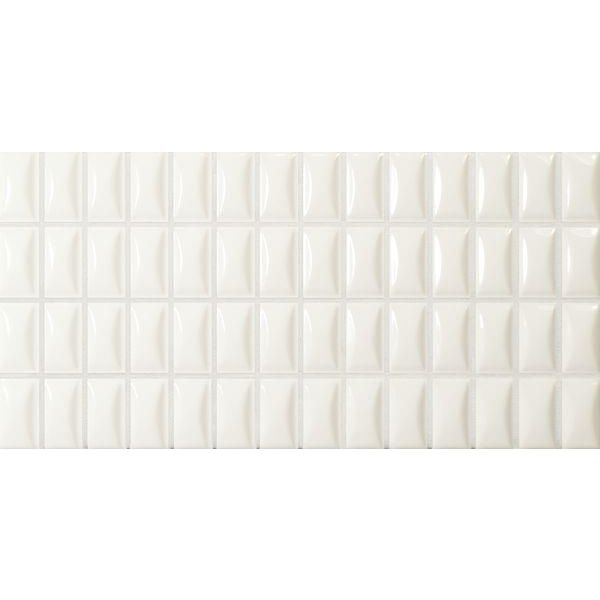 Керамическая плитка Wow (Вау) 3D Bars Bevel Quartz Gloss 12,5x25 см