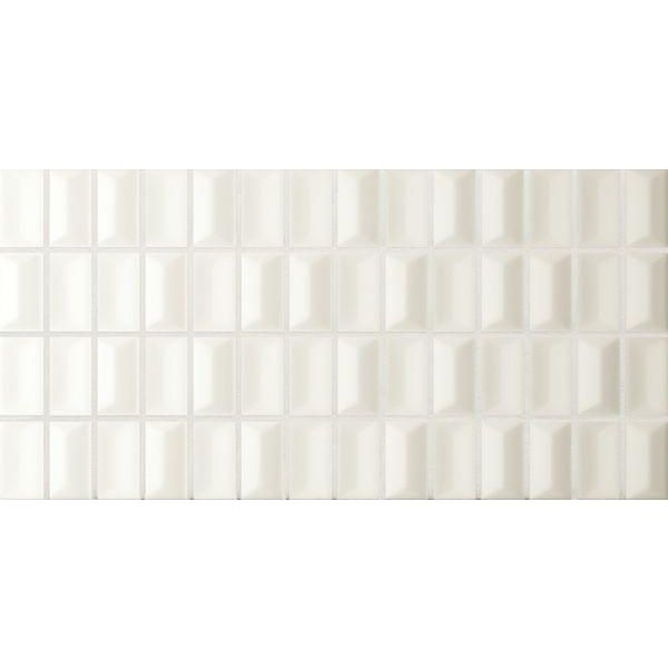 Керамическая плитка Wow (Вау) 3D Bars Diamond Quartz Matt 12,5x25 см