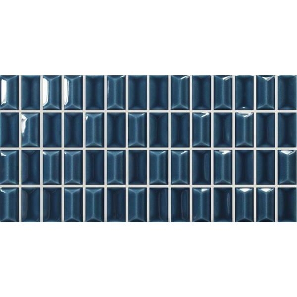 Керамическая плитка Wow (Вау) 3D Bars Diamond Sapphire Gloss 12,5x25 см