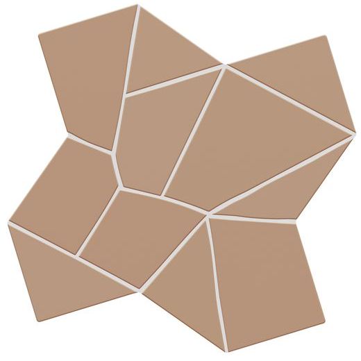 Керамогранит Wow (Вау) Trencadis Gaudi Mud 25.5x25.5 см