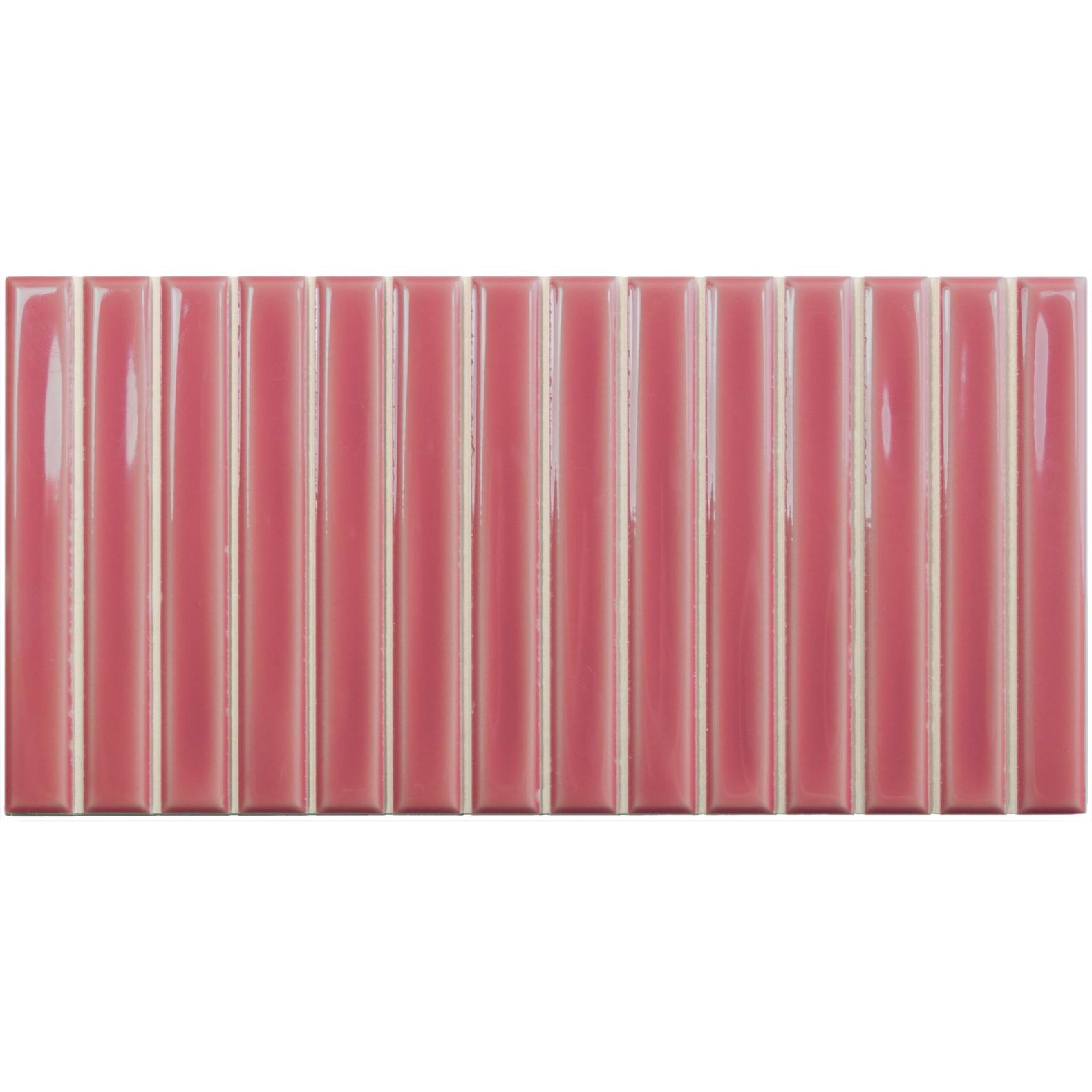 Керамическая плитка Wow (Вау) Sweet Bars Coral 12,5x25 см