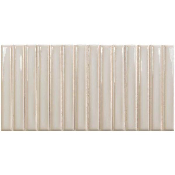 Керамическая плитка Wow (Вау) Sweet Bars Deep White 12,5x25 см