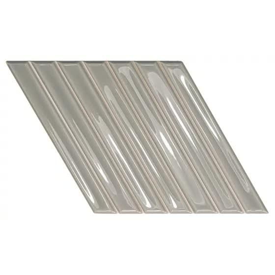 Керамическая плитка Wow (Вау) Spike Bars A Mineral Grey 15x25,9 см
