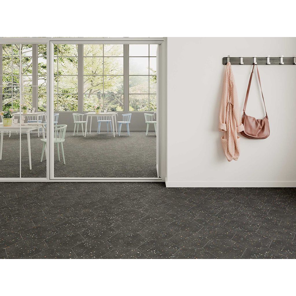 Керамогранит Wow (Вау) Terrazzo Graphite Colours 32x36.8 см