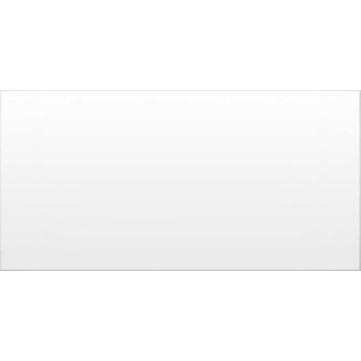 Настенная плитка Pieza Ceramica (Пьеза Керамика) Aquarelle AQ00 белая матовая 20х40 см, AQ002040M