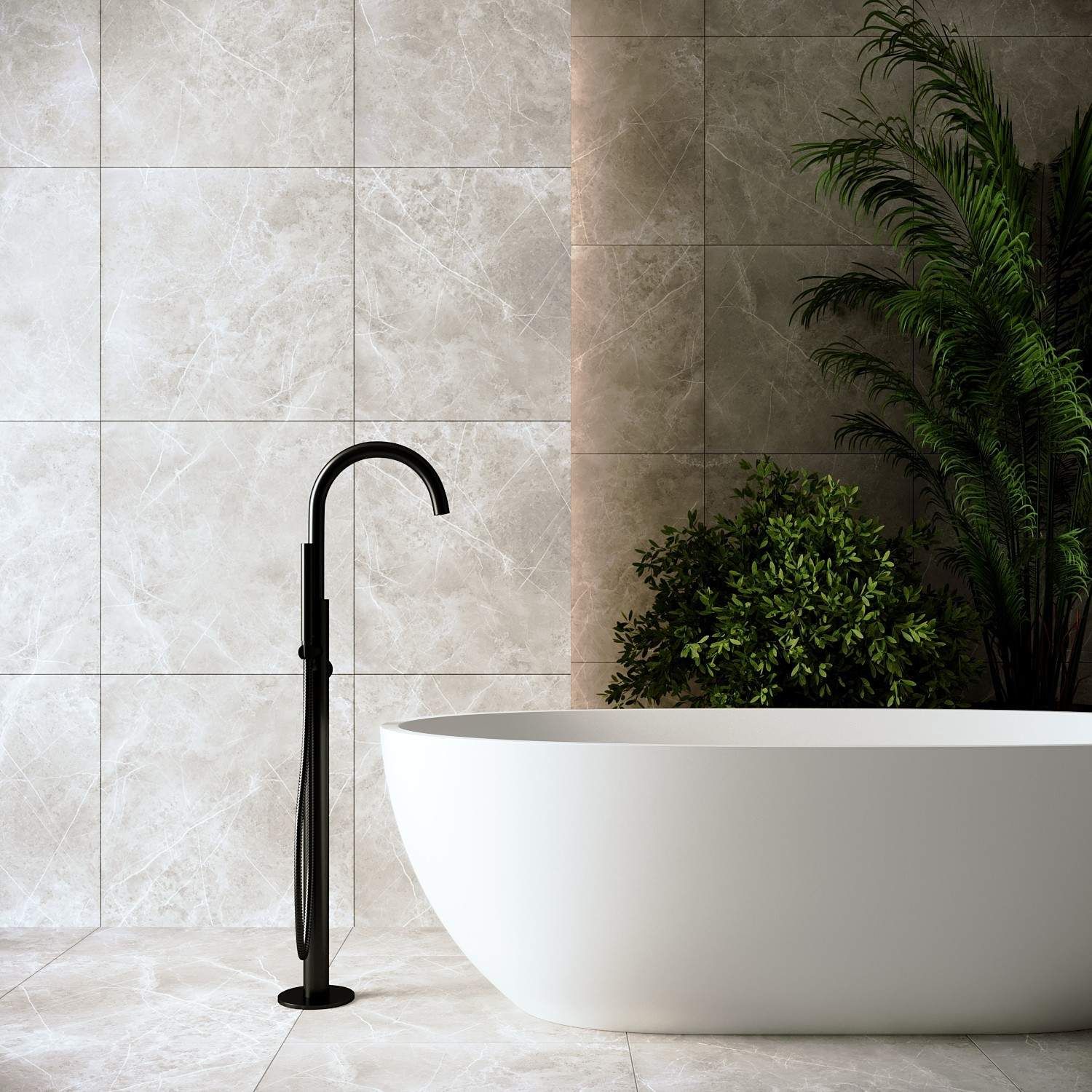 Керамогранит Pieza Ceramica (Пьеза Керамика) Pulpis Beige матовый 60х120 см, PU016012N