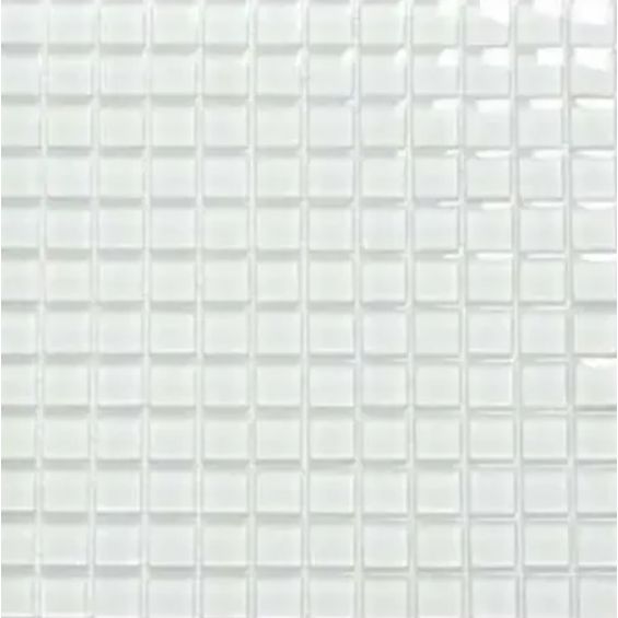 Керамогранит Crystal Mosaic (Кристал Мозаик) Crystal Super White Glossy (2.5x2.5x0.4) 29.8x29.8 см, глянцевый
