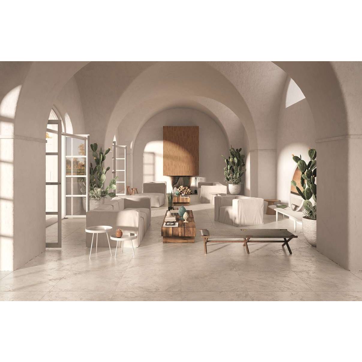 Керамогранит Fap Ceramiche (Фап Керамик) Vento del Sud Bianco Matt ректификат 60x120 см, fTFN