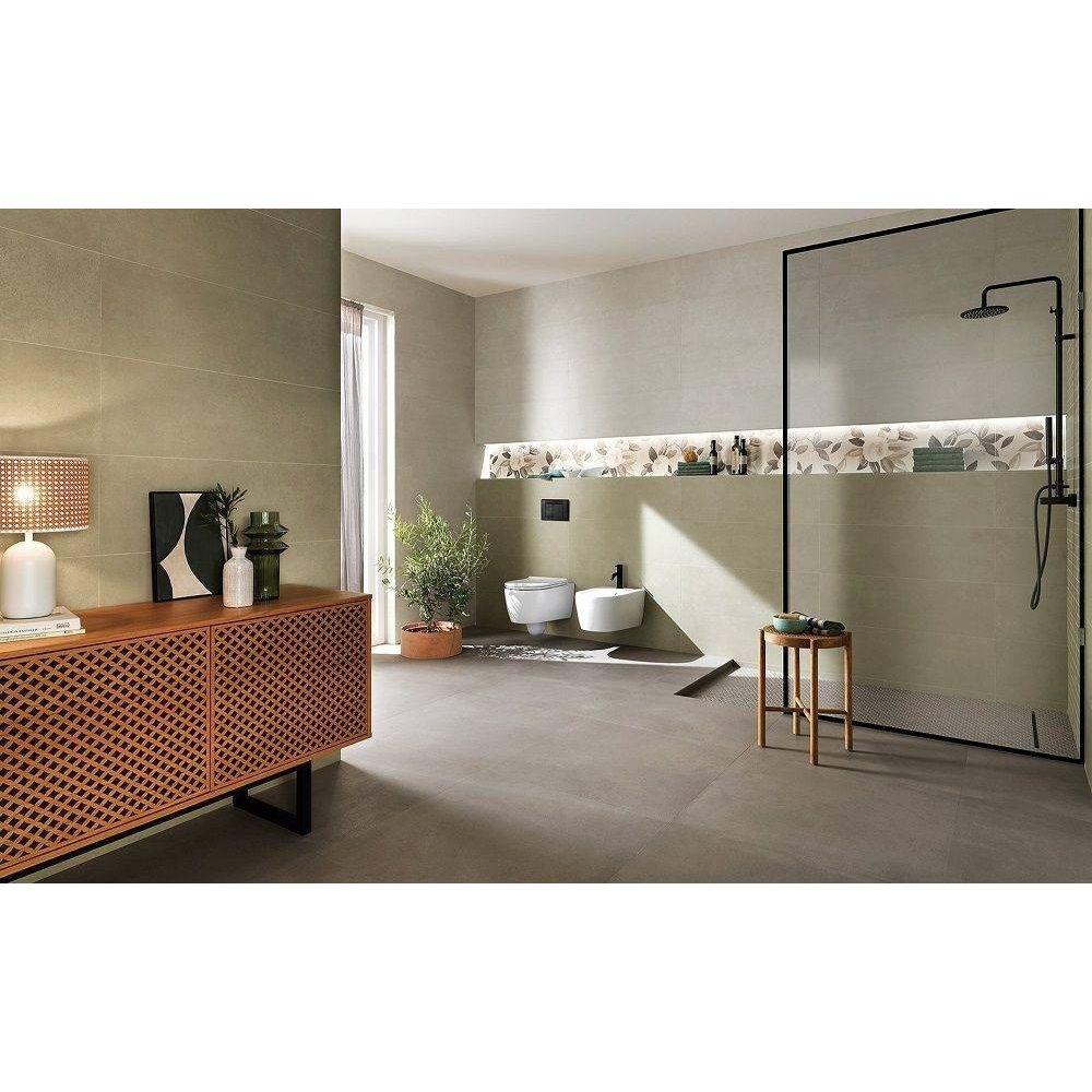 Керамическая плитка Fap Ceramiche (Фап Керамик) Summer Magnolia Vento Inserto ректификат 30,5x91,5 см, fPKW