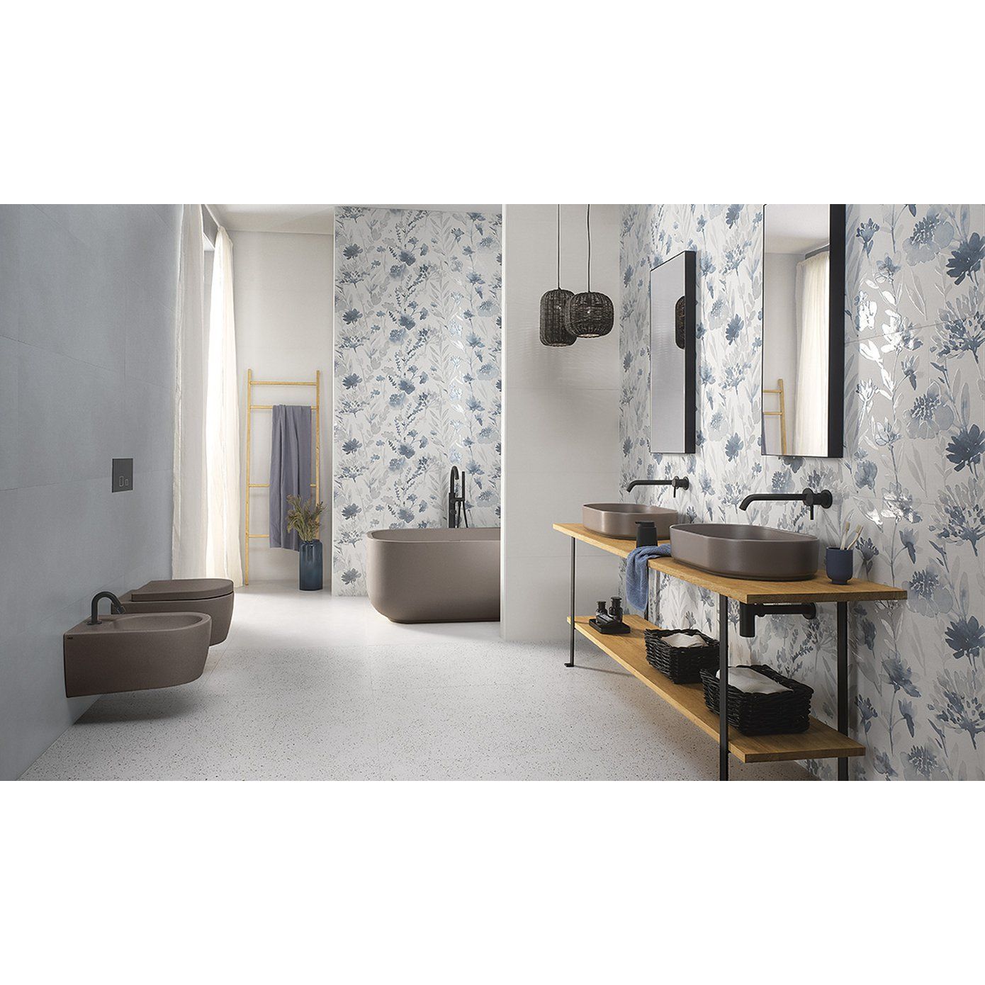 Керамогранит Fap Ceramiche (Фап Керамик) Milano Mood Gocce Ghiaccio Satin ректификат 80x80 см, fQBN