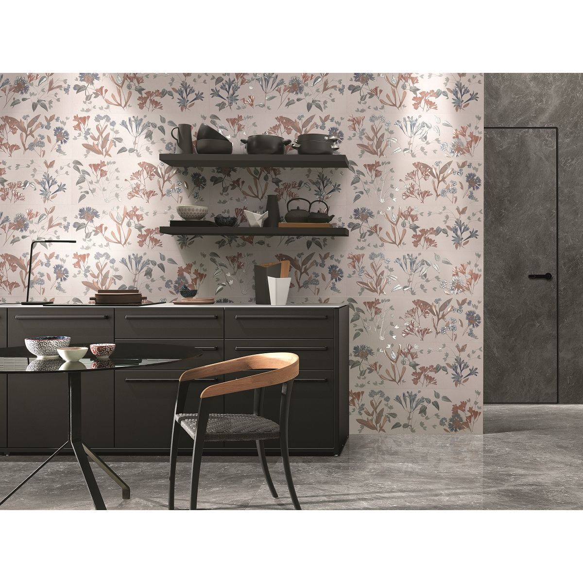 Керамическая плитка Fap Ceramiche (Фап Керамик) Deco&More Flower Romance ректификат 30,5x91,5 см, fRCL