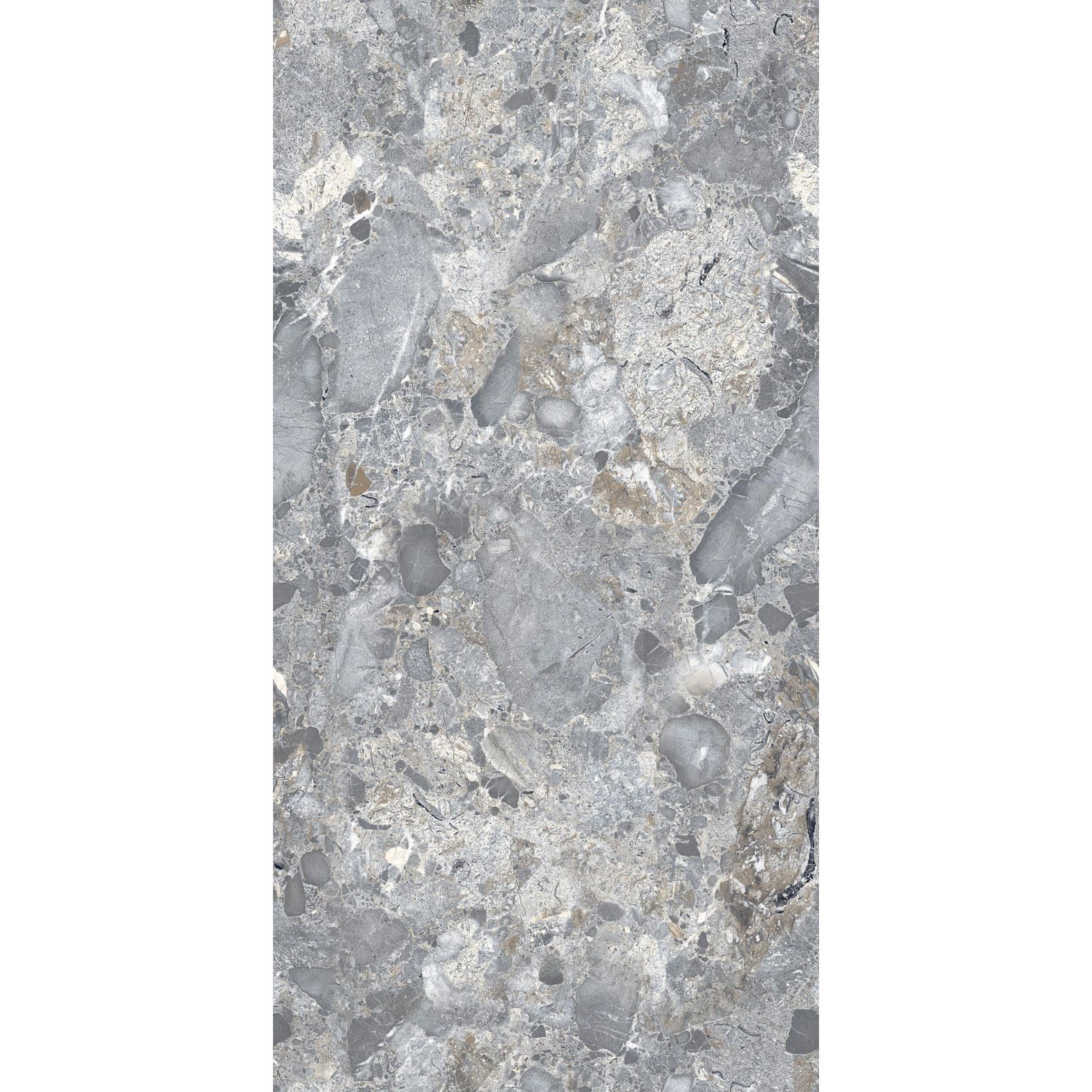 Керамогранит Seratonia (Сератониа) Smoke Nero полированный 60x120 см