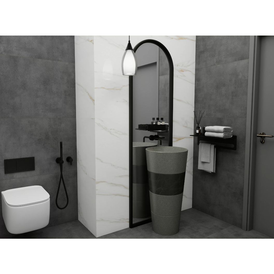 Керамогранит Duna (Дюна) Concrete Grafito Matt 60x120 см, CN0L59M01