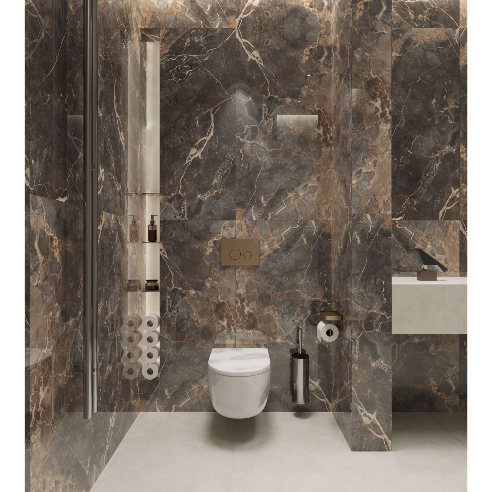 Керамогранит Arcadia Ceramica (Аркадиа Керамика) Imperial Nero 60х120 см, FP1005-A