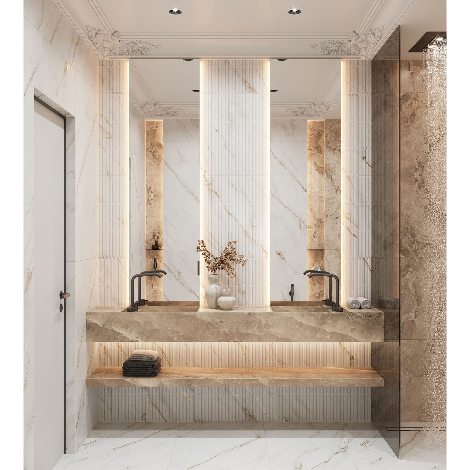 Керамогранит Arcadia Ceramica (Аркадиа Керамика) Selva Gold Decor 60х120 см, CP4004-D