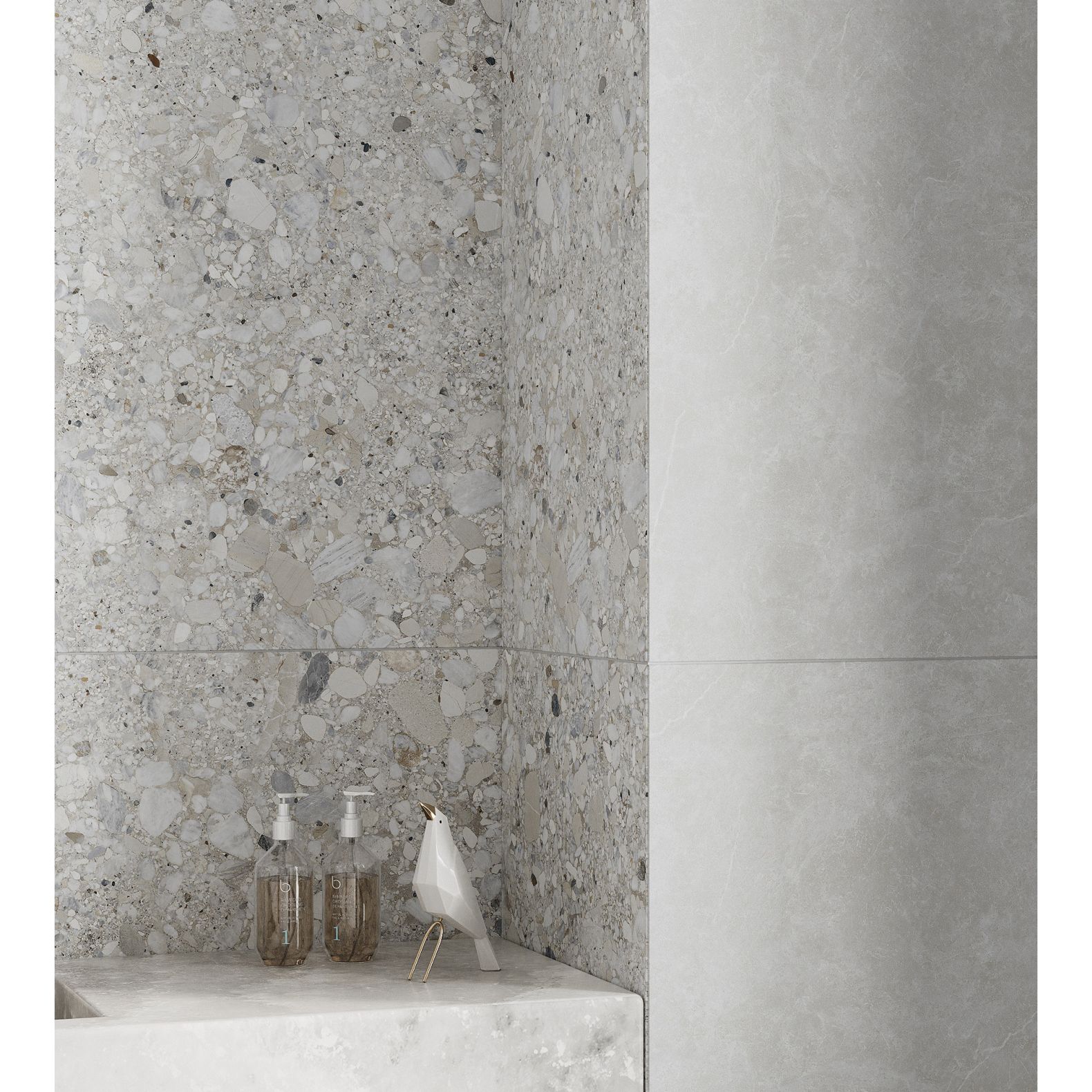 Керамогранит Arcadia Ceramica (Аркадиа Керамика) Gliato Terrazzo Solido 60х120 см, SL1001-A