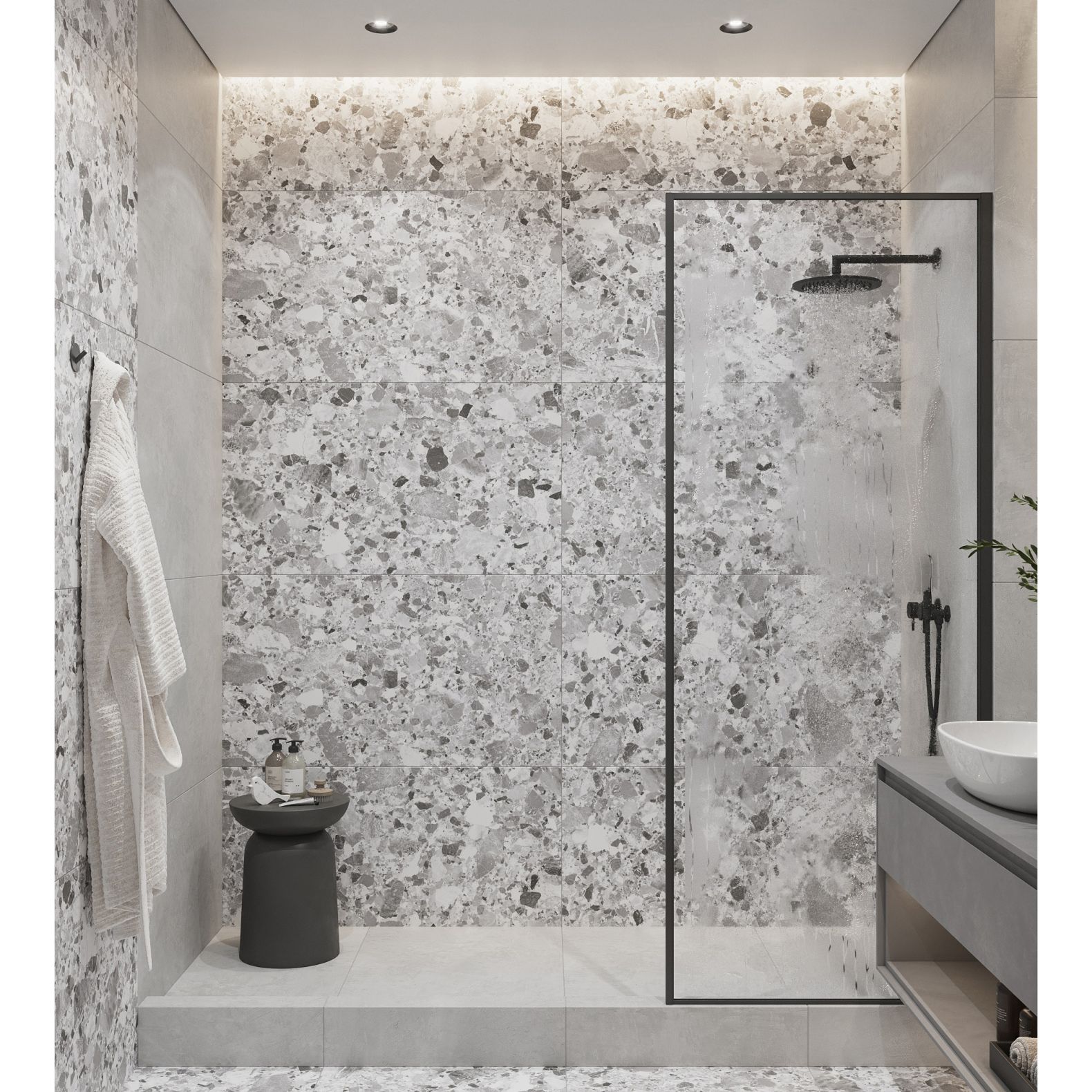 Керамогранит Arcadia Ceramica (Аркадиа Керамика) Terragona Silver Solido 60х120 см, SL1004-A