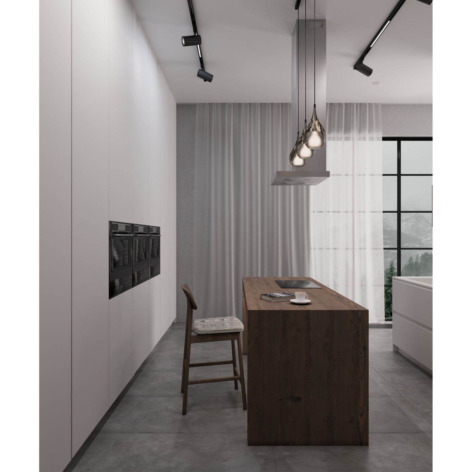 Керамогранит Arcadia Ceramica (Аркадиа Керамика) Cementum Gris 60х120 см, RT7001-A