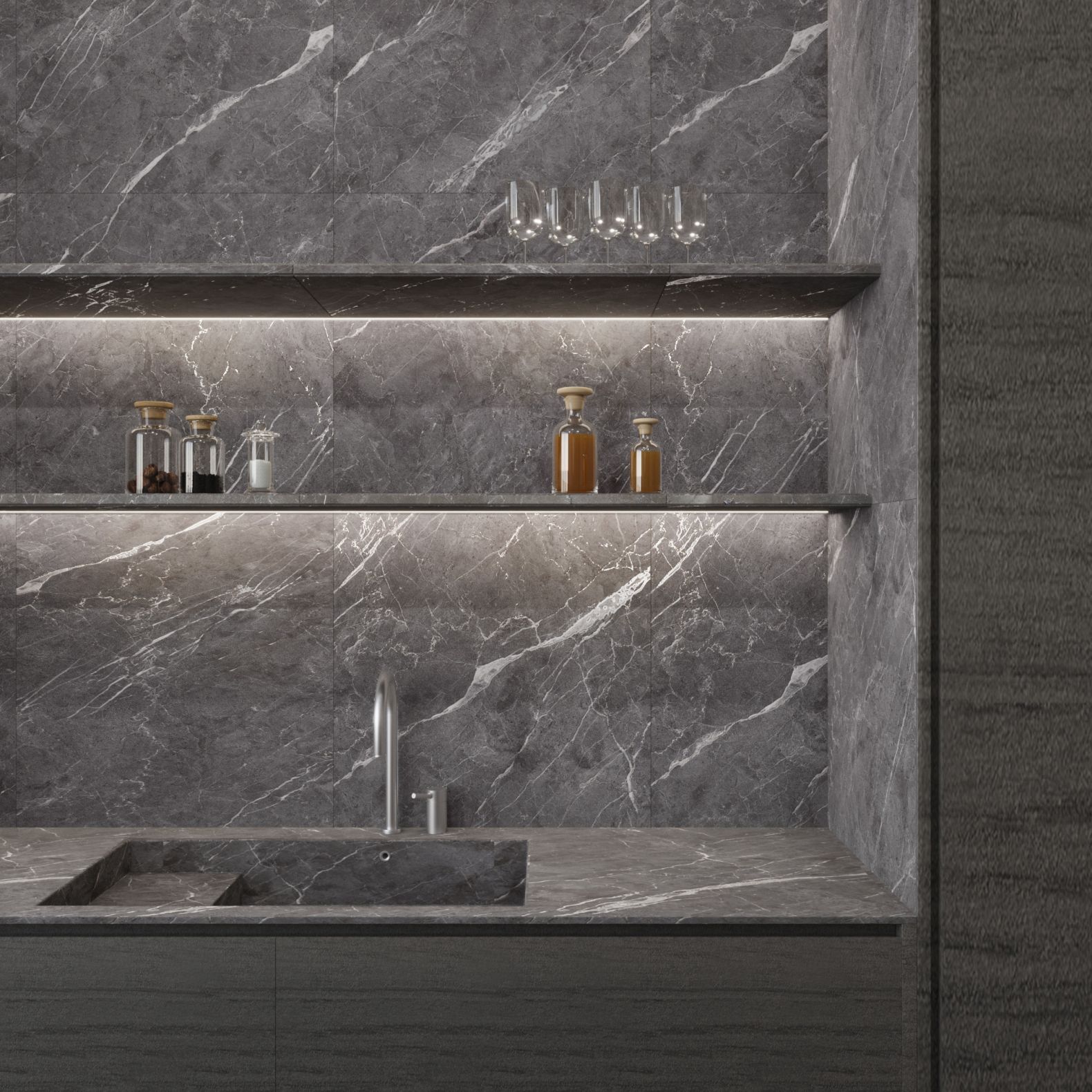 Керамогранит Arcadia Ceramica (Аркадиа Керамика) Esperia Grigio 60х60 см, CR6001-A