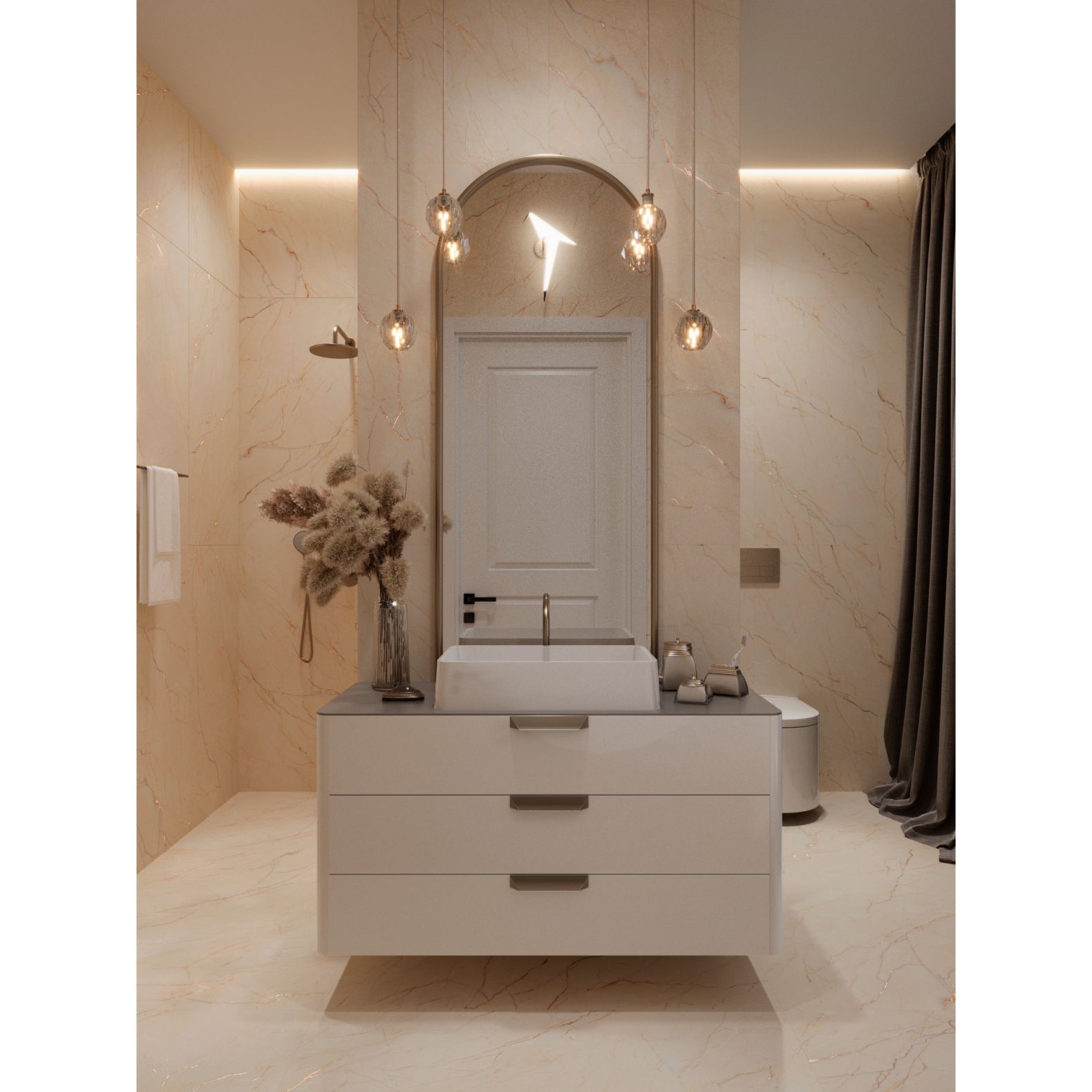 Керамогранит Arcadia Ceramica (Аркадиа Керамика) Etna Beige 60х120 см, CR4001-A