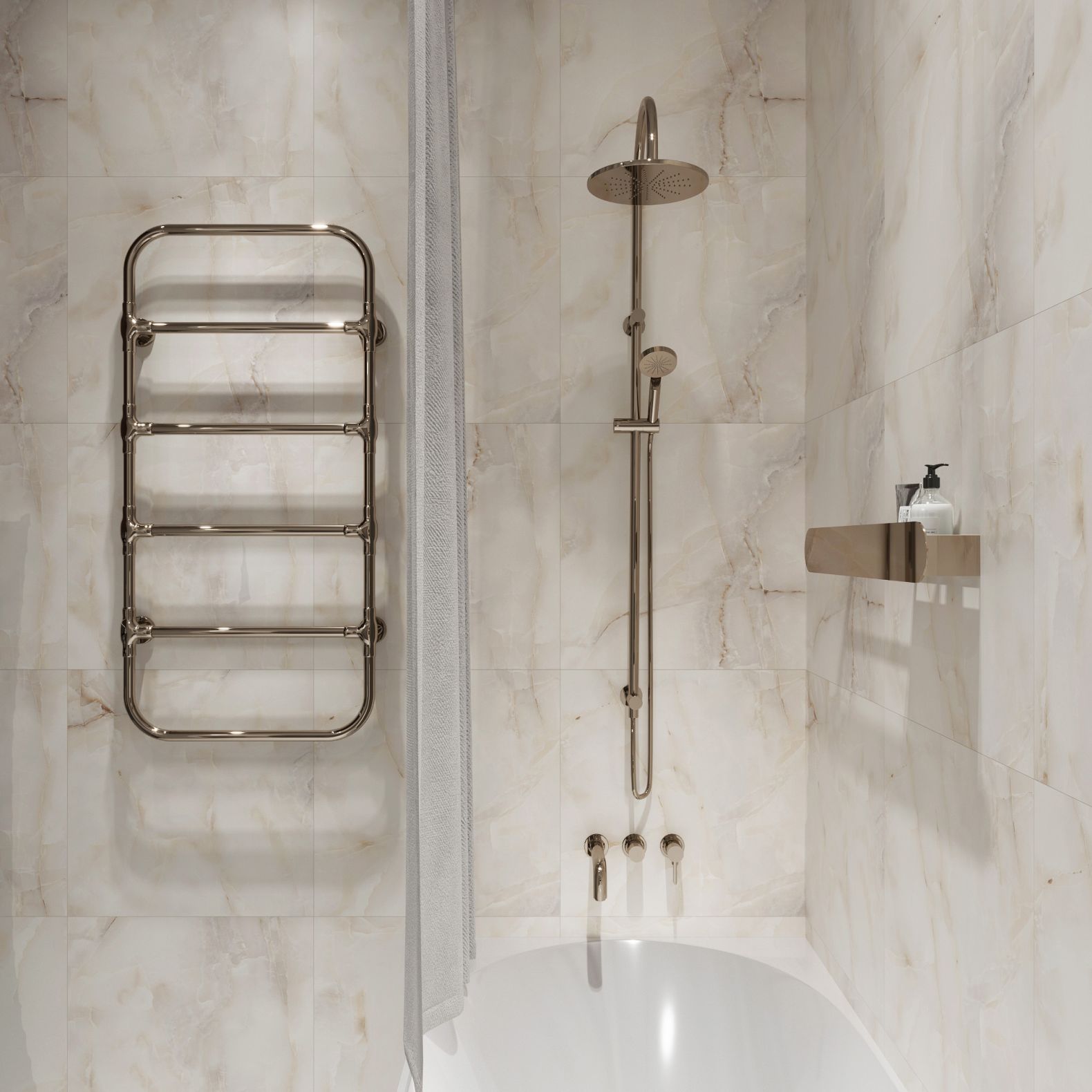 Керамогранит Arcadia Ceramica (Аркадиа Керамика) Anty Sky Beige 60х60 см, RT6011-A