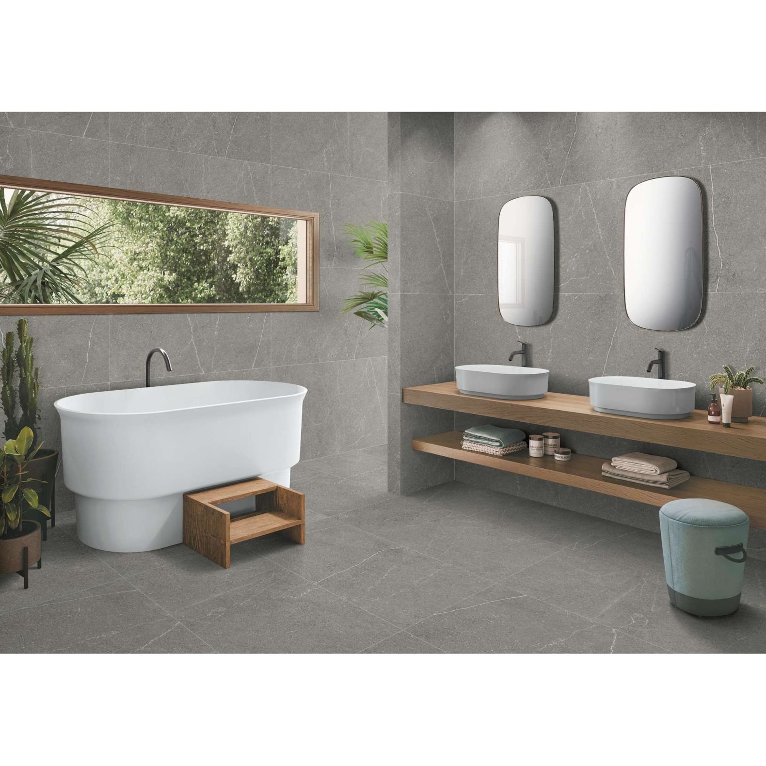 Керамогранит Arcadia Ceramica (Аркадиа Керамика) Equistone Graphite 60х120 см, RG6002-A