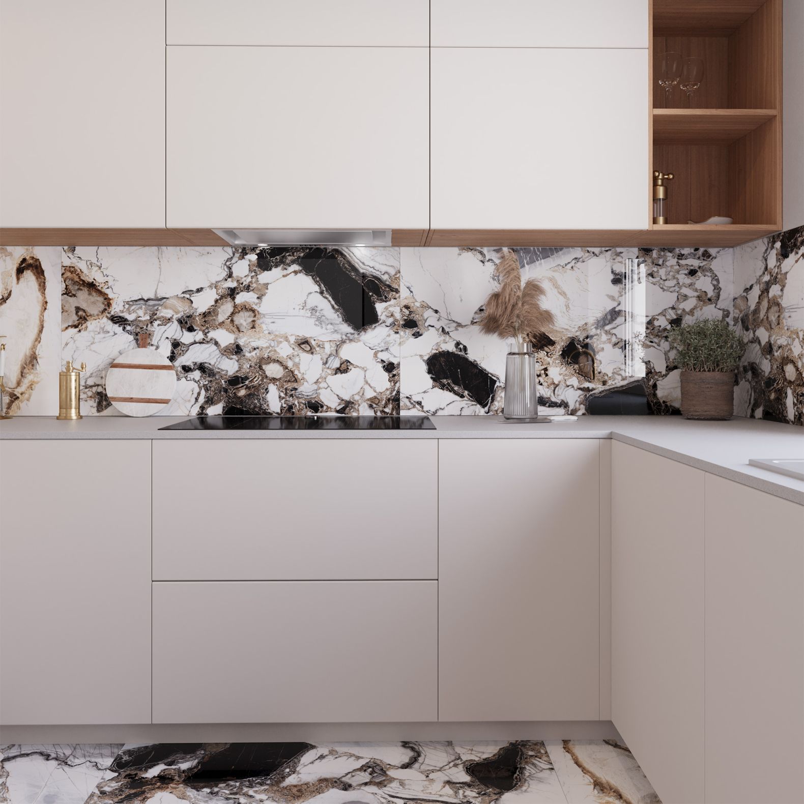 Керамогранит Arcadia Ceramica (Аркадиа Керамика) Grande Crystal 60х120 см, HG2002-A