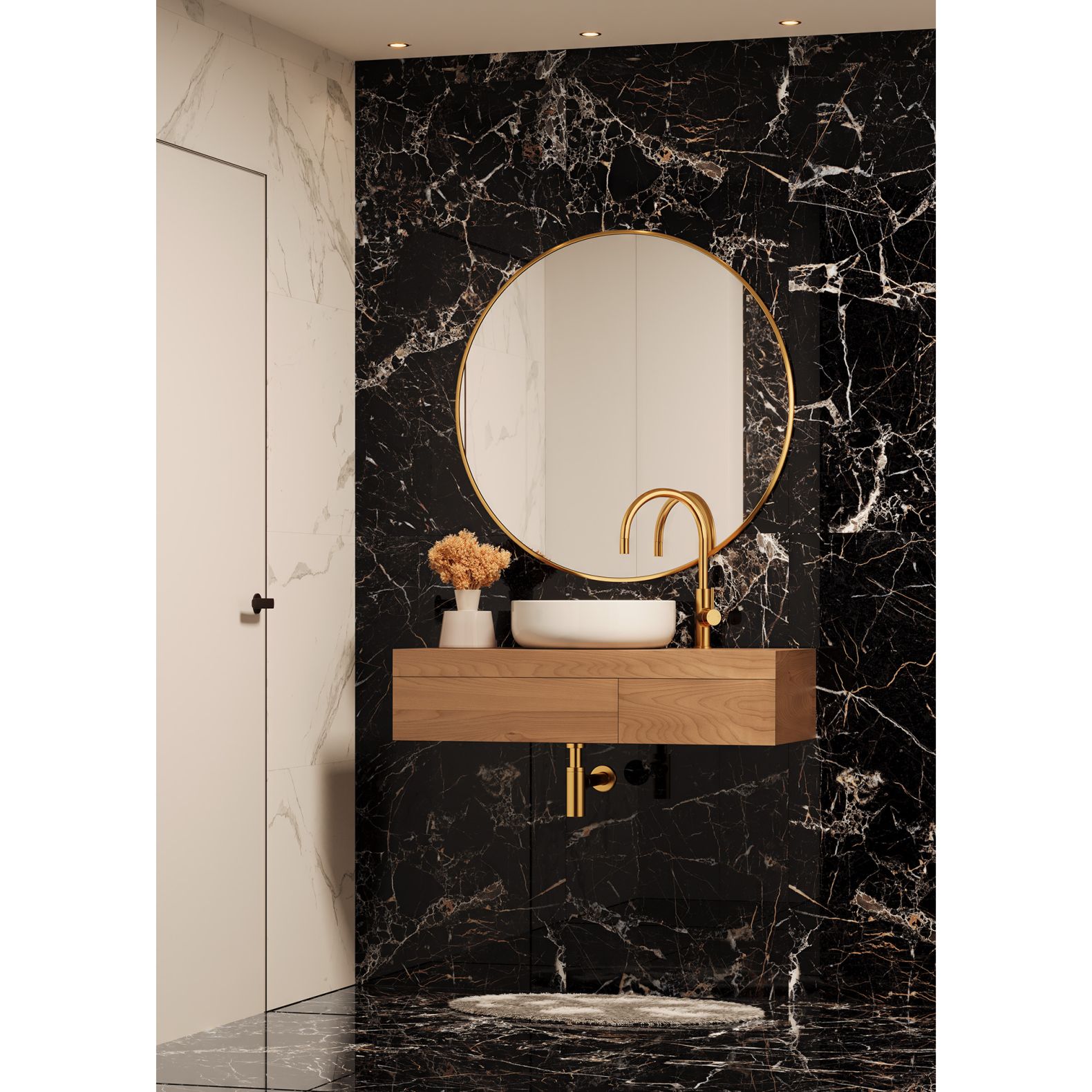 Керамогранит Arcadia Ceramica (Аркадиа Керамика) Torino Black 60х120 см, HG2007-A