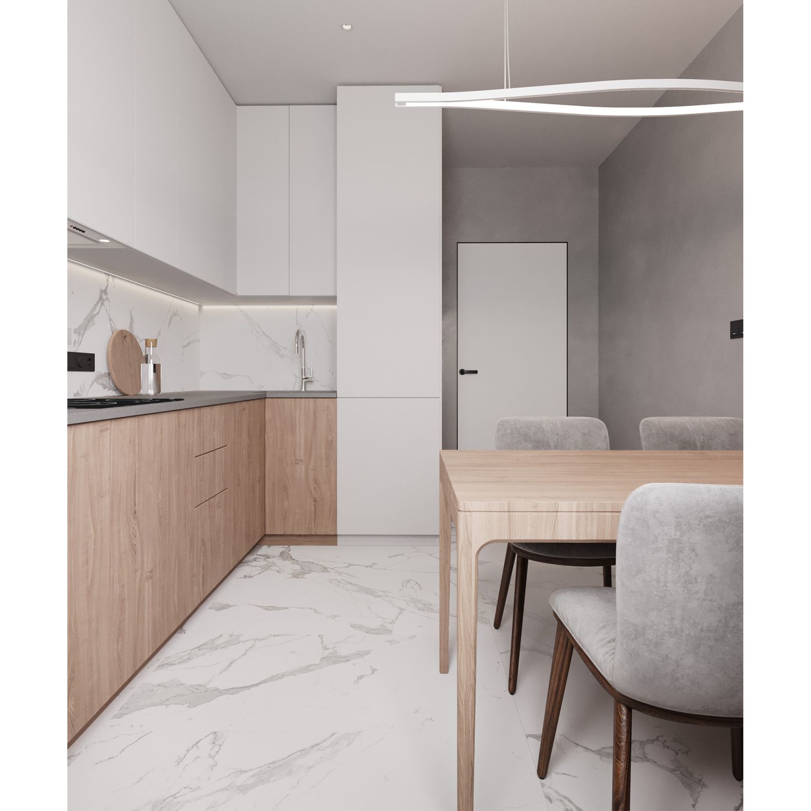 Керамогранит Arcadia Ceramica (Аркадиа Керамика) Paradise Statuario 60х120 см, CR4003-A