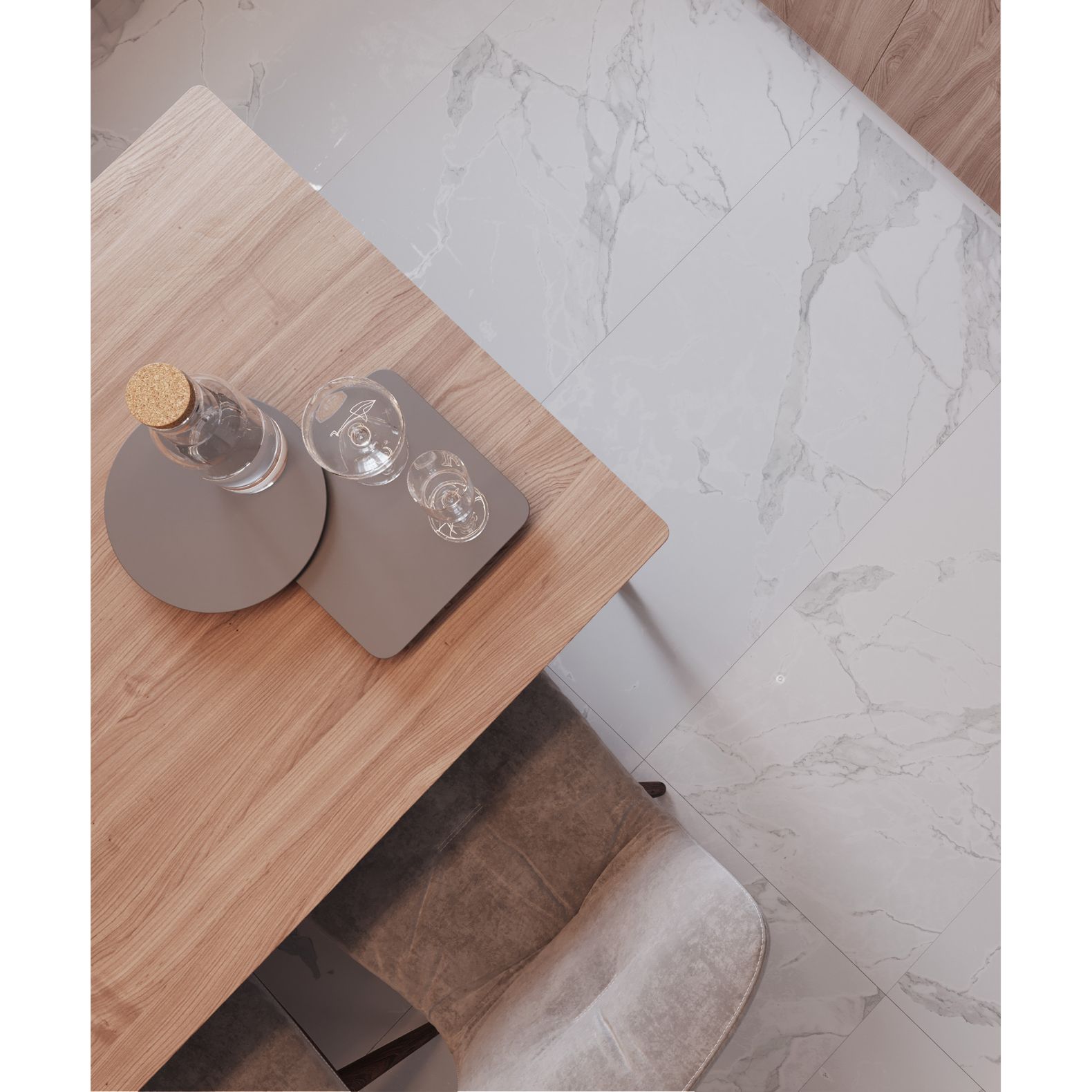 Керамогранит Arcadia Ceramica (Аркадиа Керамика) Paradise Statuario 60х120 см, CR4003-A