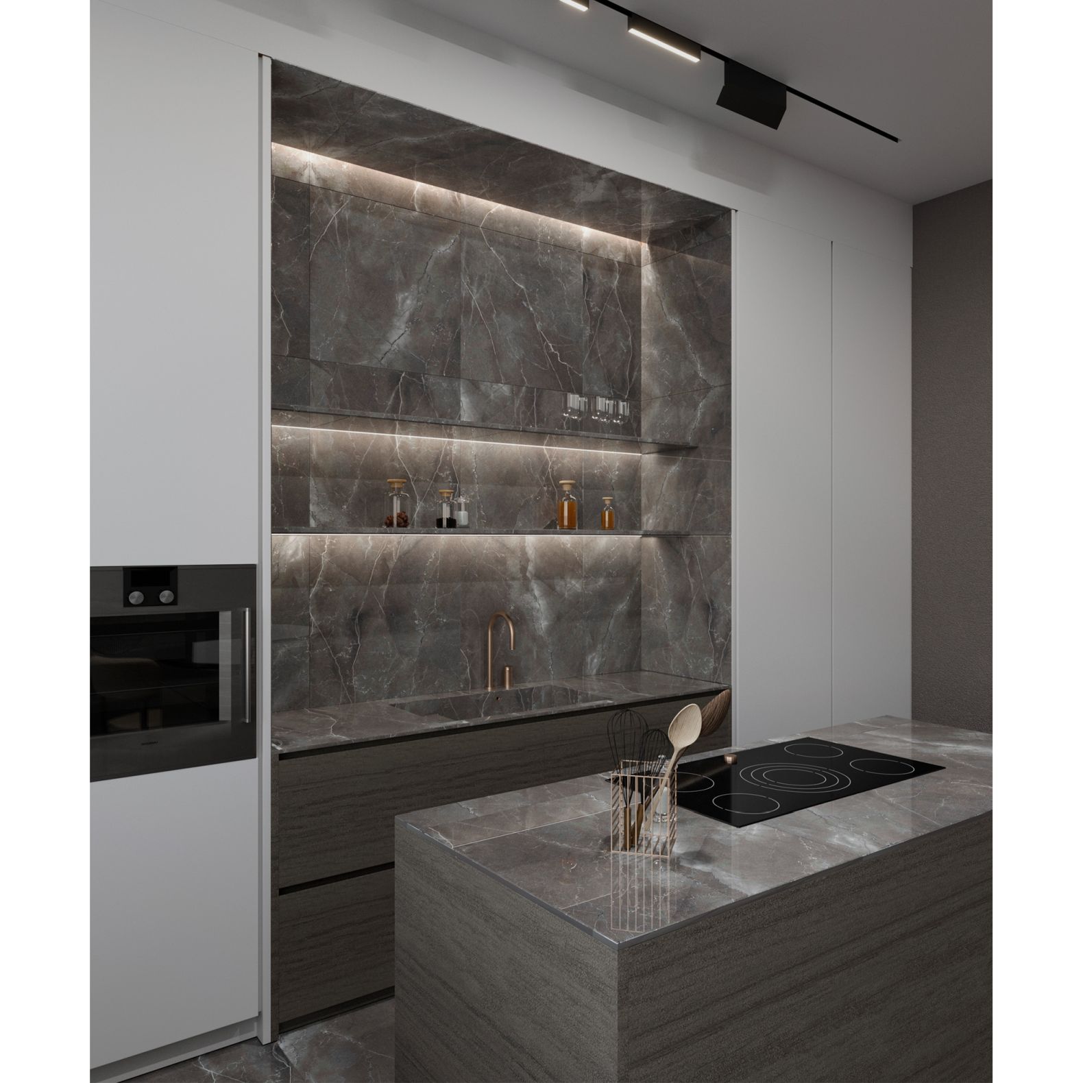 Керамогранит Arcadia Ceramica (Аркадиа Керамика) Pulpis Nero 60х60 см, FP1014-A