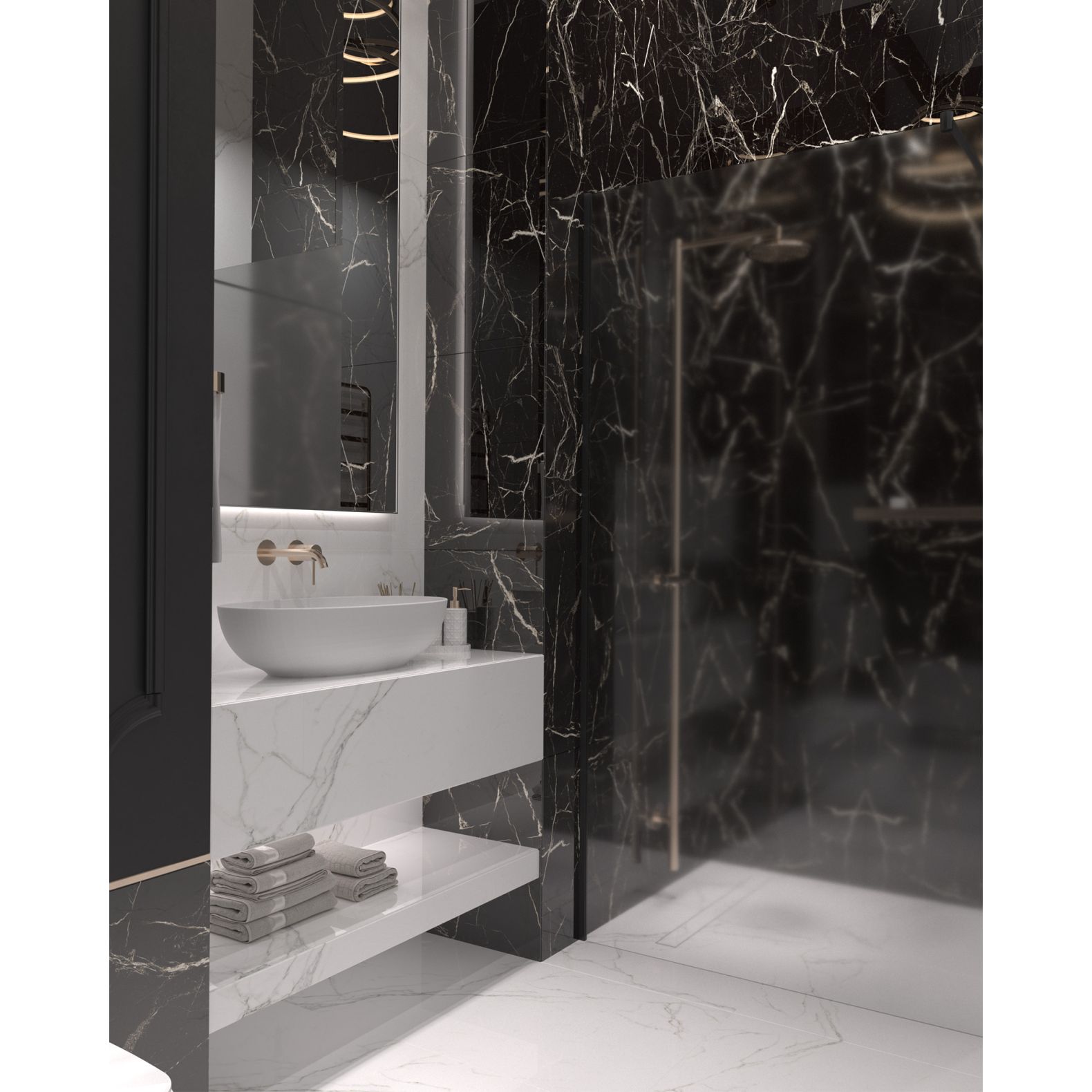 Керамогранит Arcadia Ceramica (Аркадиа Керамика) Black Spinder 60х60 см, HG2008-A