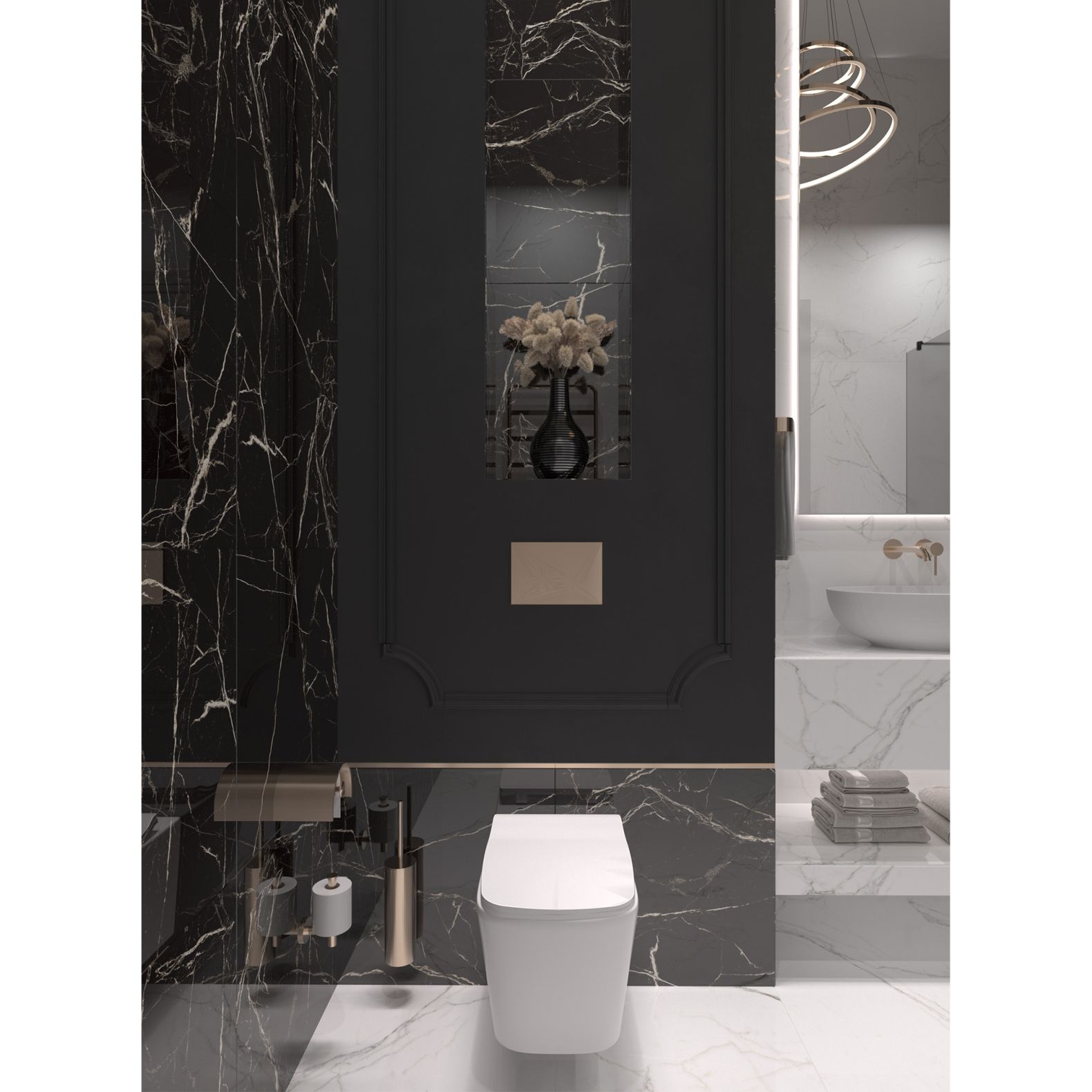 Керамогранит Arcadia Ceramica (Аркадиа Керамика) Black Spinder 60х60 см, HG2008-A