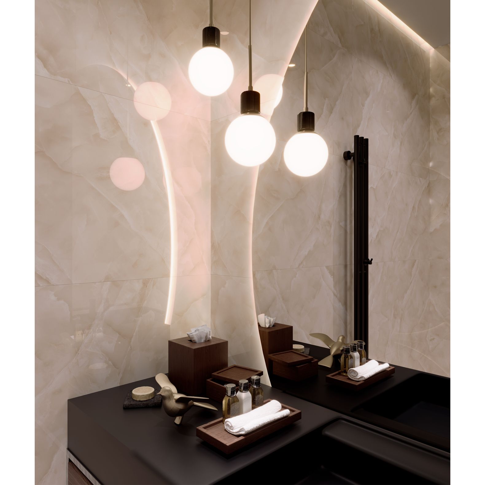 Керамогранит Arcadia Ceramica (Аркадиа Керамика) Baikal Ivory 60х120 см, FP1024-A