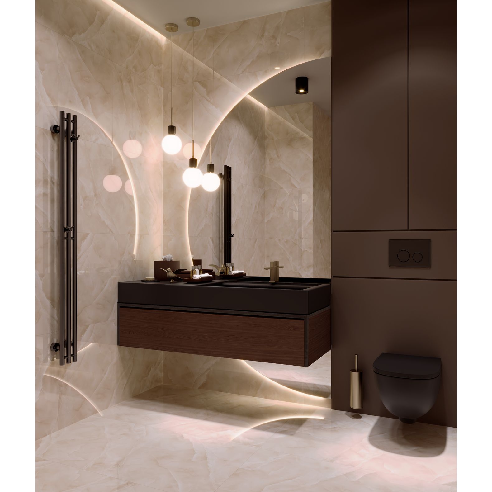 Керамогранит Arcadia Ceramica (Аркадиа Керамика) Baikal Ivory 60х120 см, FP1024-A