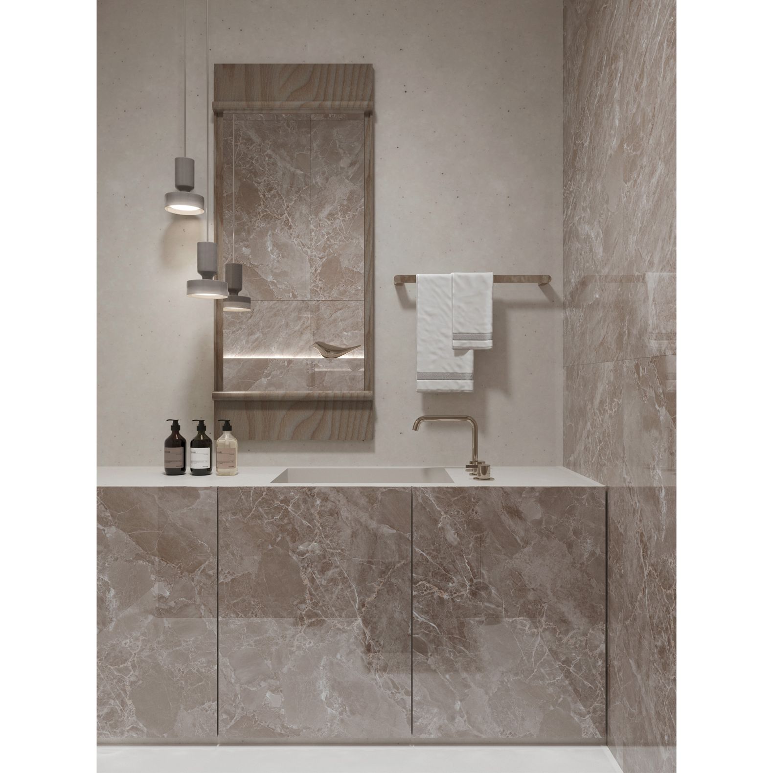 Керамогранит Arcadia Ceramica (Аркадиа Керамика) Modena Brown 60х120 см, FP1031-A