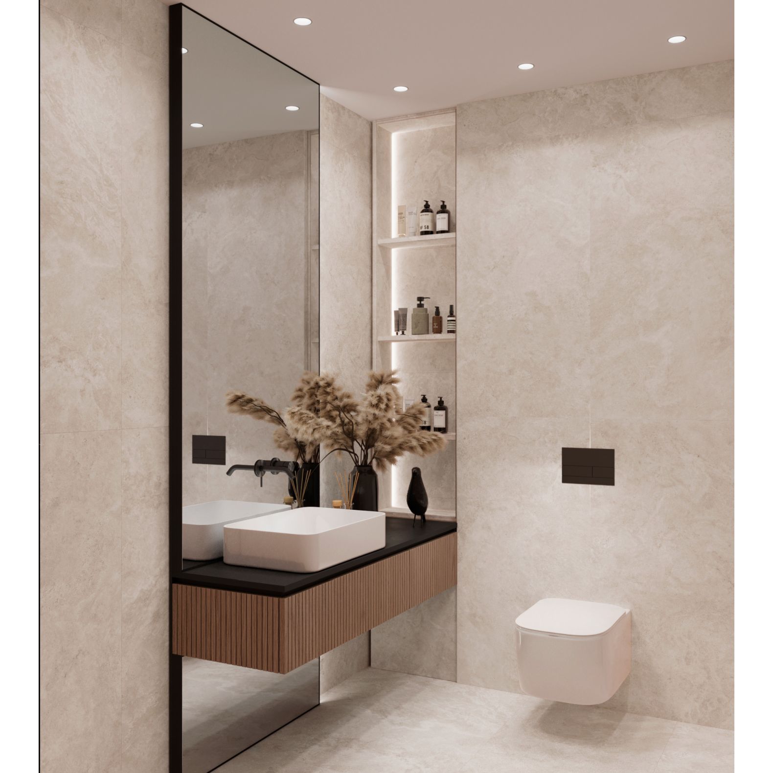 Керамогранит Arcadia Ceramica (Аркадиа Керамика) Arawak White 60х120 см, RT7004-B