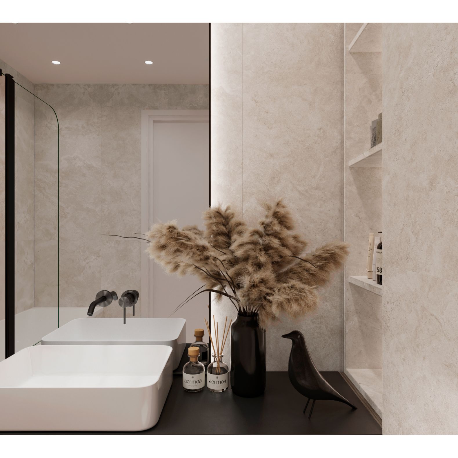 Керамогранит Arcadia Ceramica (Аркадиа Керамика) Arawak White 60х120 см, RT7004-B