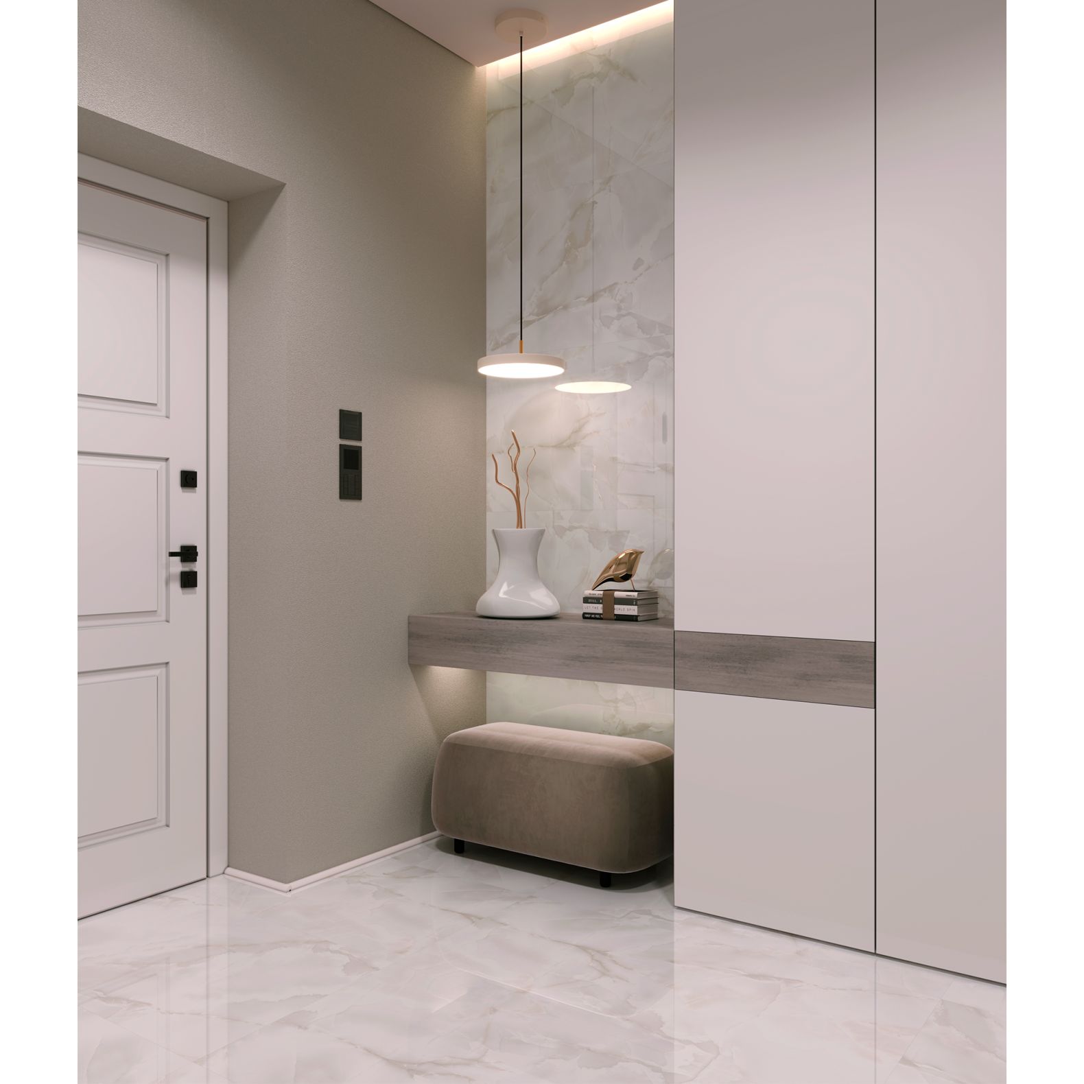 Керамогранит Arcadia Ceramica (Аркадиа Керамика) Primo Onyx Grey 60х120 см, FP1017-A