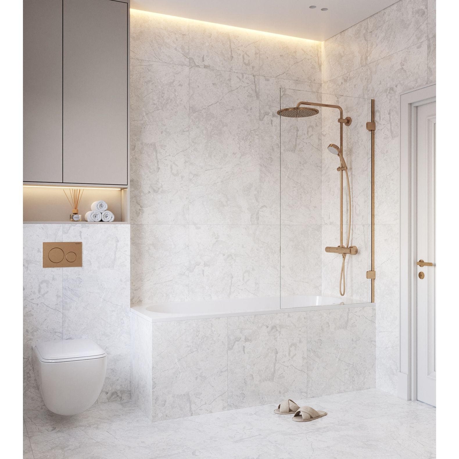 Керамогранит Arcadia Ceramica (Аркадиа Керамика) Marcus Bianco 60х120 см, RT7015-A