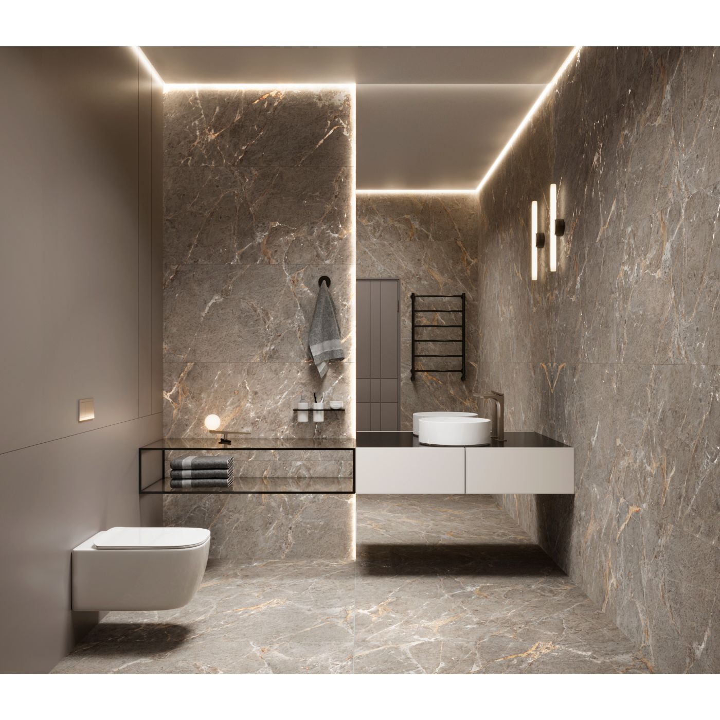 Керамогранит Arcadia Ceramica (Аркадиа Керамика) Royal Grey 60х120 см, GI8006-B