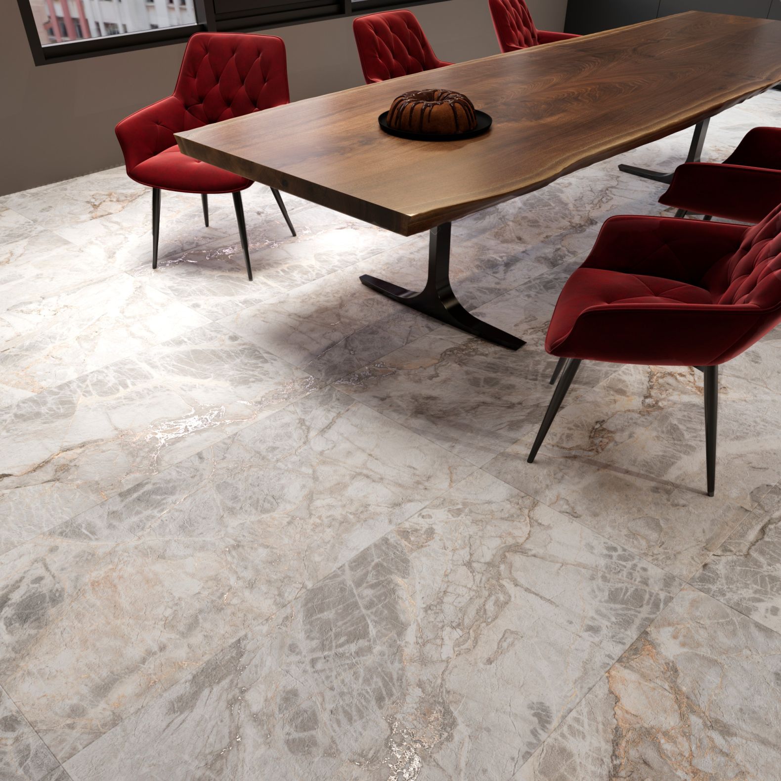 Керамогранит Arcadia Ceramica (Аркадиа Керамика) Credal Smoke 60х120 см, GI8007-B