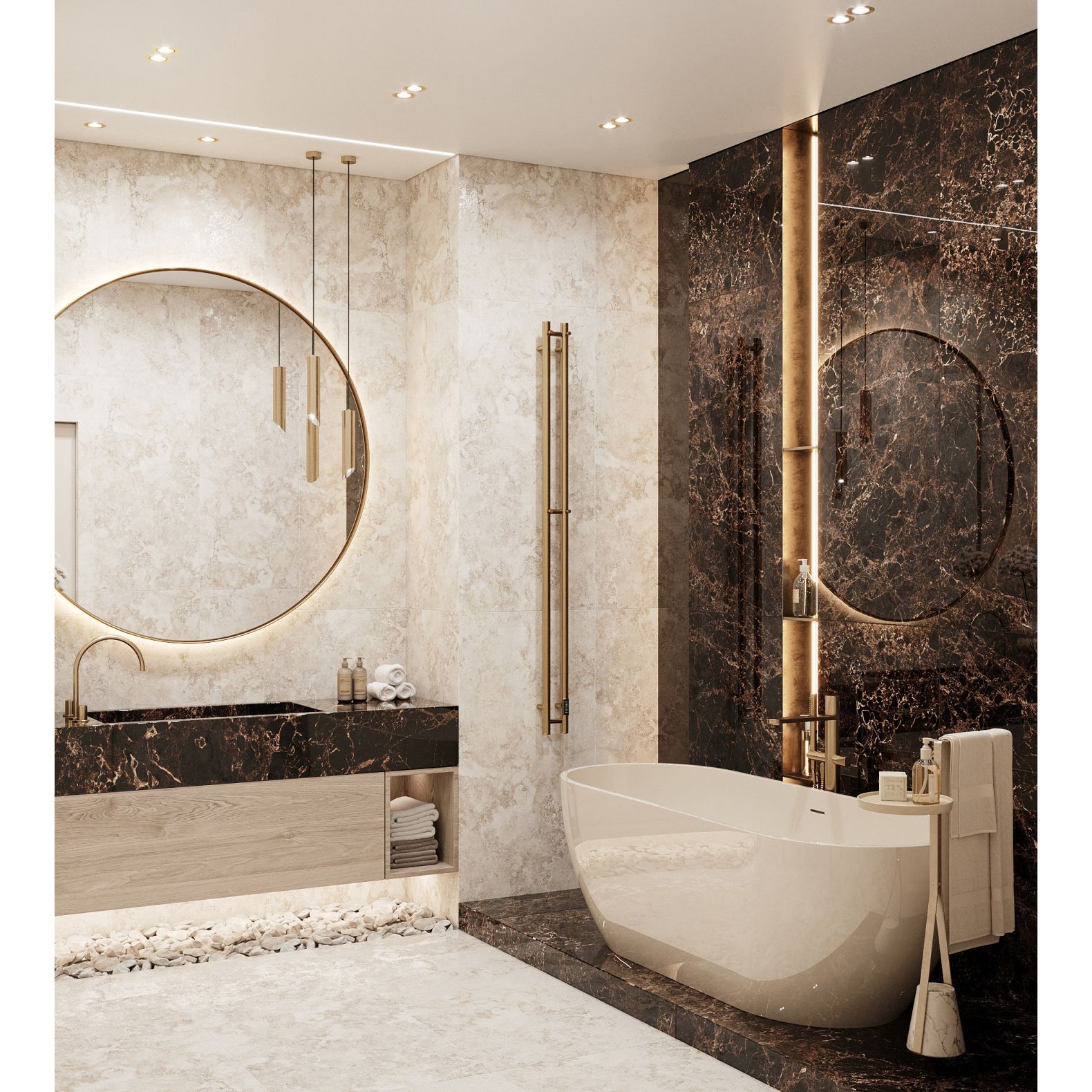 Керамогранит Arcadia Ceramica (Аркадиа Керамика) Seastone Beige 60х120 см, CG4001-A