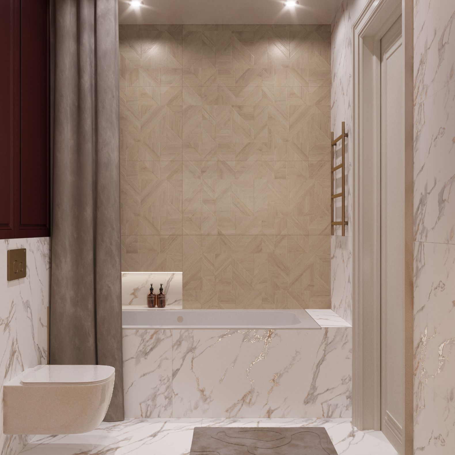 Керамогранит Arcadia Ceramica (Аркадиа Керамика) Calacatta Gold 60х120 см, CR4019-A