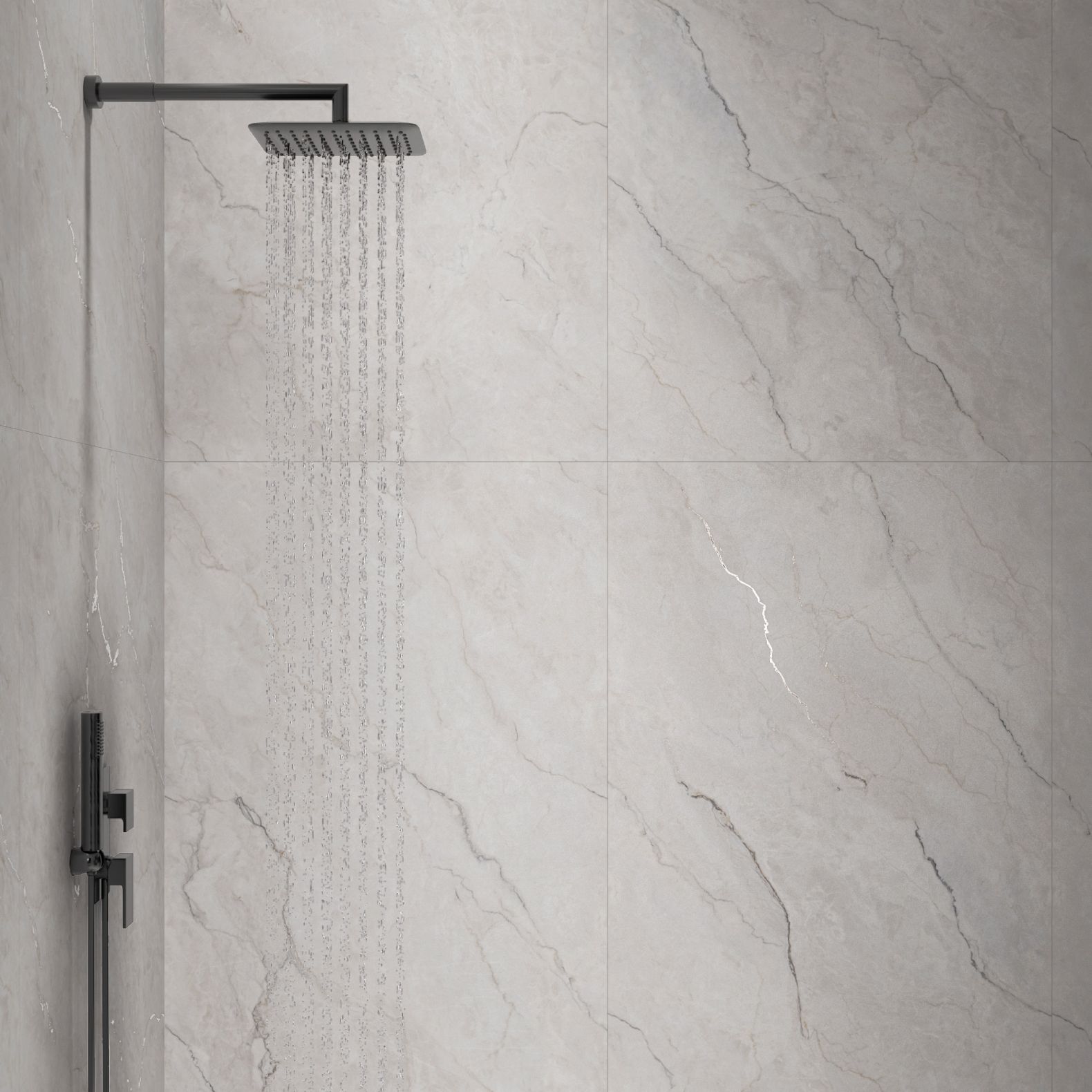 Керамогранит Creanza (Креанза) Lumiere White 80х160 см, CZ-GL06-B