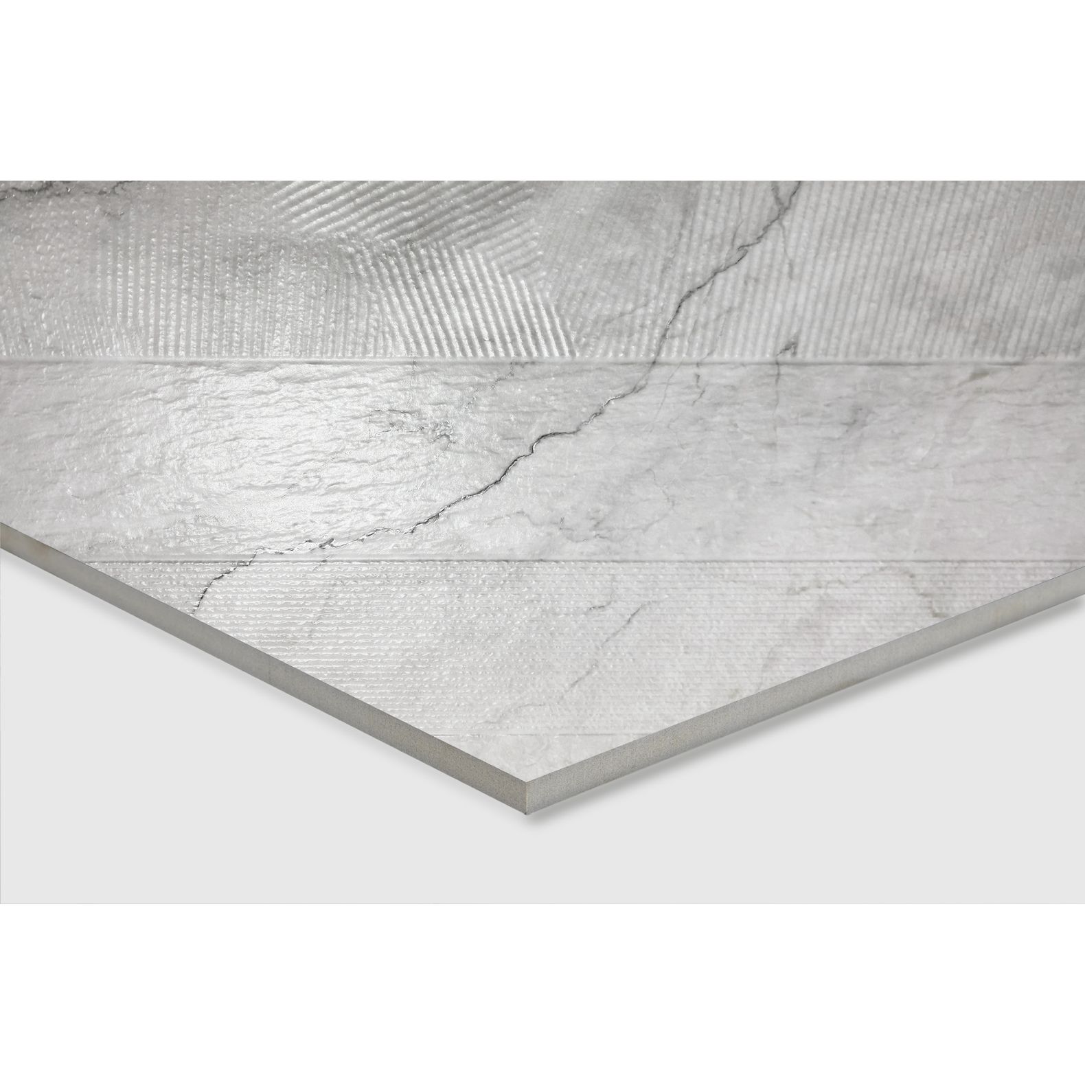 Керамогранит Creanza (Креанза) Lumiere White Decor 80х160 см, CZ-GL06-D