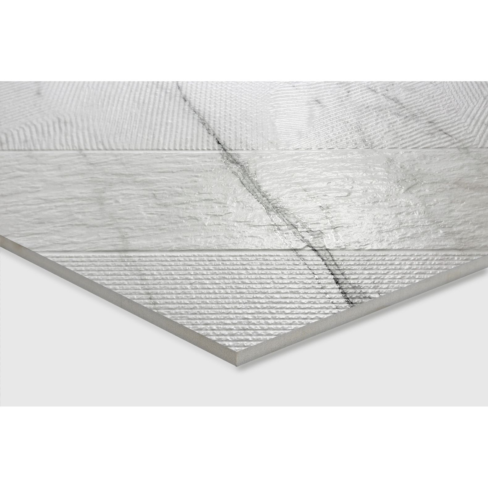 Керамогранит Creanza (Креанза) Montesa White Decor 80х160 см, CZ-GL07-D