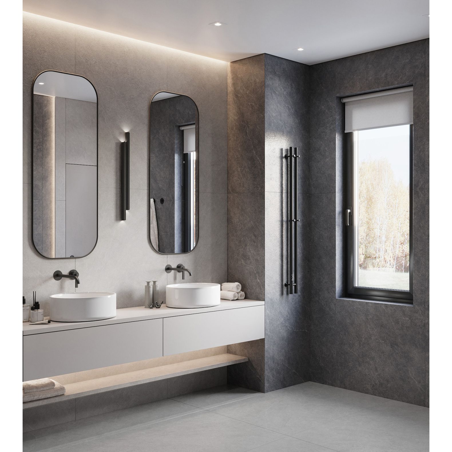 Керамогранит Creanza (Креанза) Listello Bianco 80х160 см, CZ-SL01-B